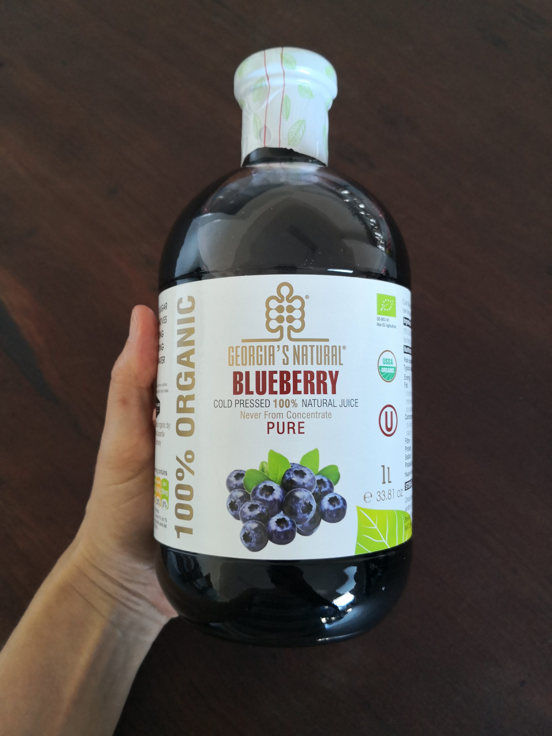 100 blueberry juice